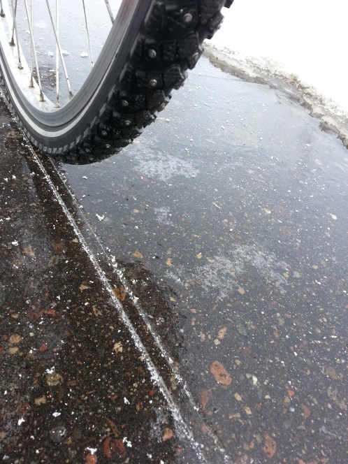 Schwalbe Marathon Winter ice skid