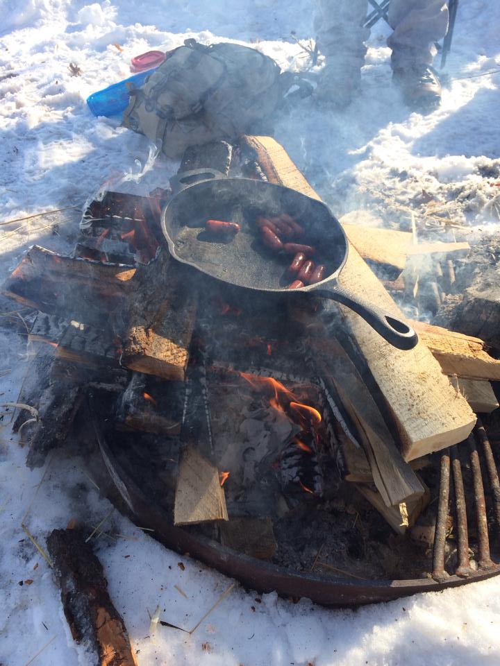Cooking Open Fire