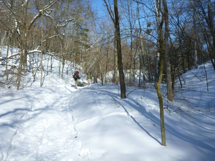 Afton Winter Camp Hike