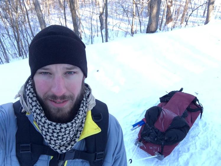 Afton Winter Camp Pulk