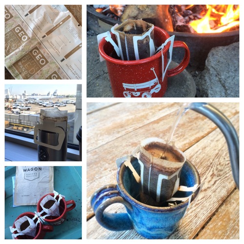 Little Red Wagon Geo Pour Over Coffee Backpacking Camping